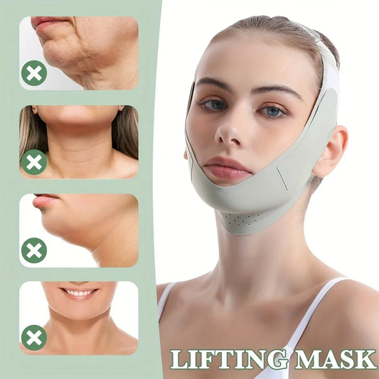 Reusable Face Slimming Bandage V Line Face Shaper Women Chin Cheek Lift Up