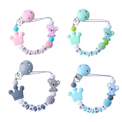 Custom Personalized Name Pacifier Chain for Baby