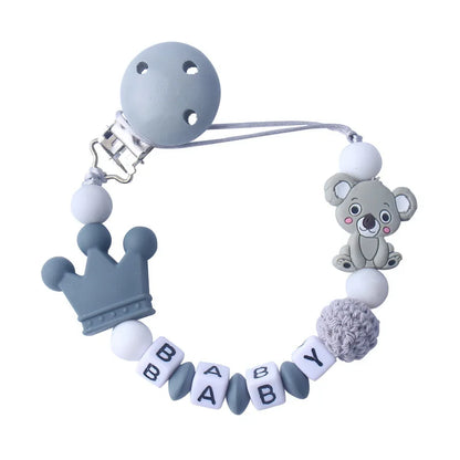 Custom Personalized Name Pacifier Chain for Baby