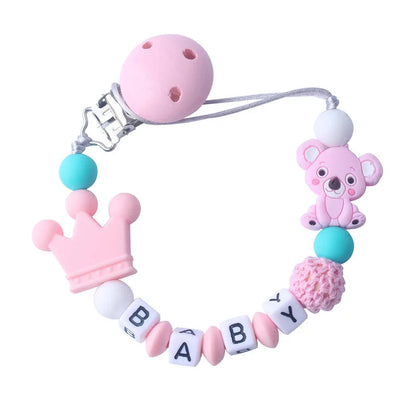 Custom Personalized Name Pacifier Chain for Baby