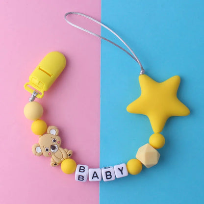 Custom Personalized Name Pacifier Chain for Baby