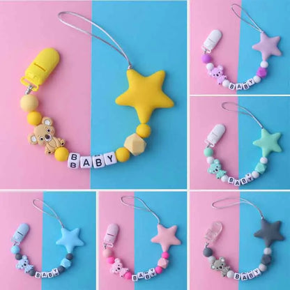 Custom Personalized Name Pacifier Chain for Baby