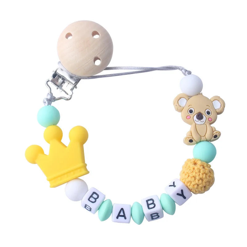 Custom Personalized Name Pacifier Chain for Baby