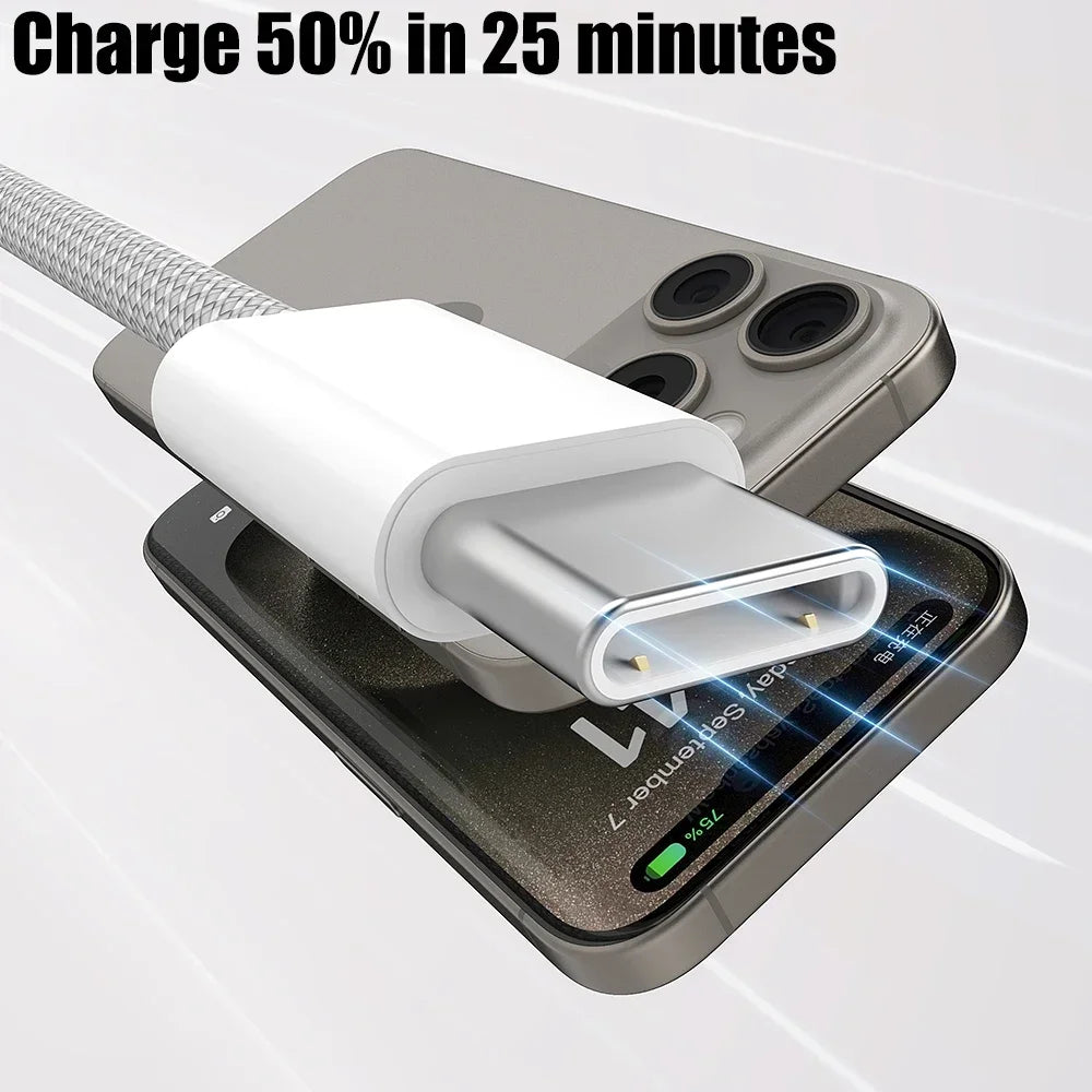 Speedy Connect Nylon Charger Cable