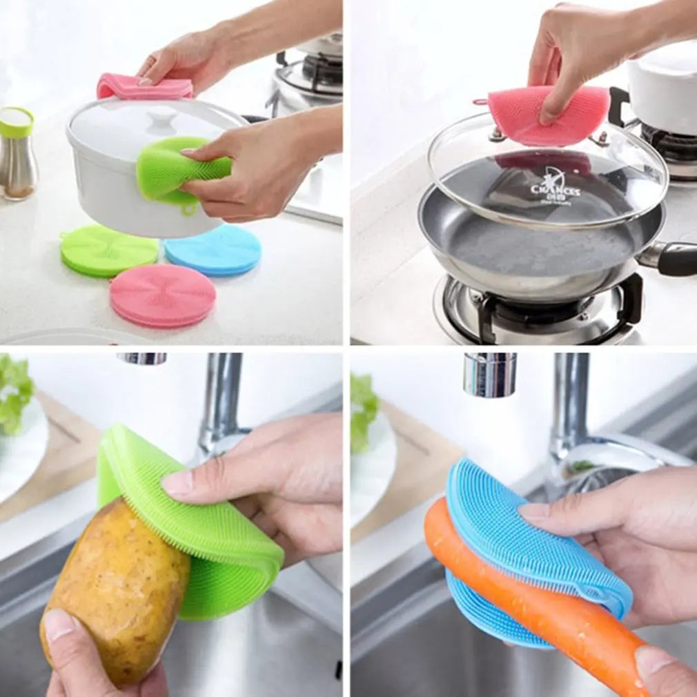 Magic Clean Silicone Scrubbers