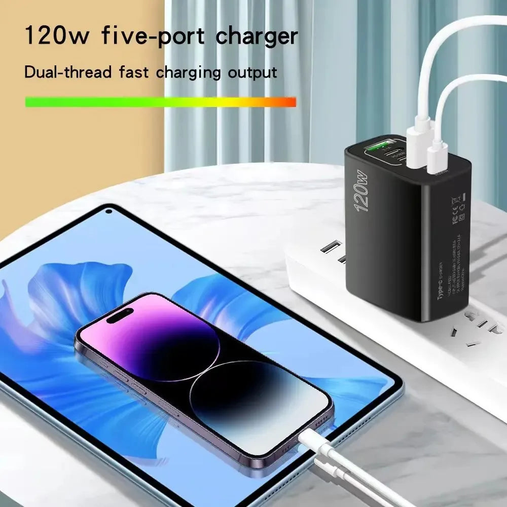 Rapid Multi-Charge Phone Adapter